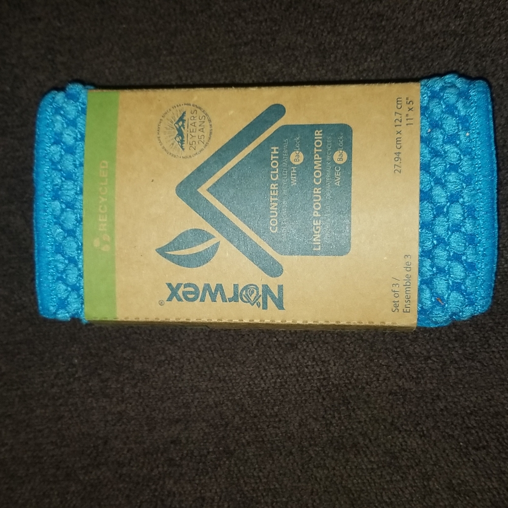 Counter Cloths, RC BC, navy, teal, sea mist (3pk)